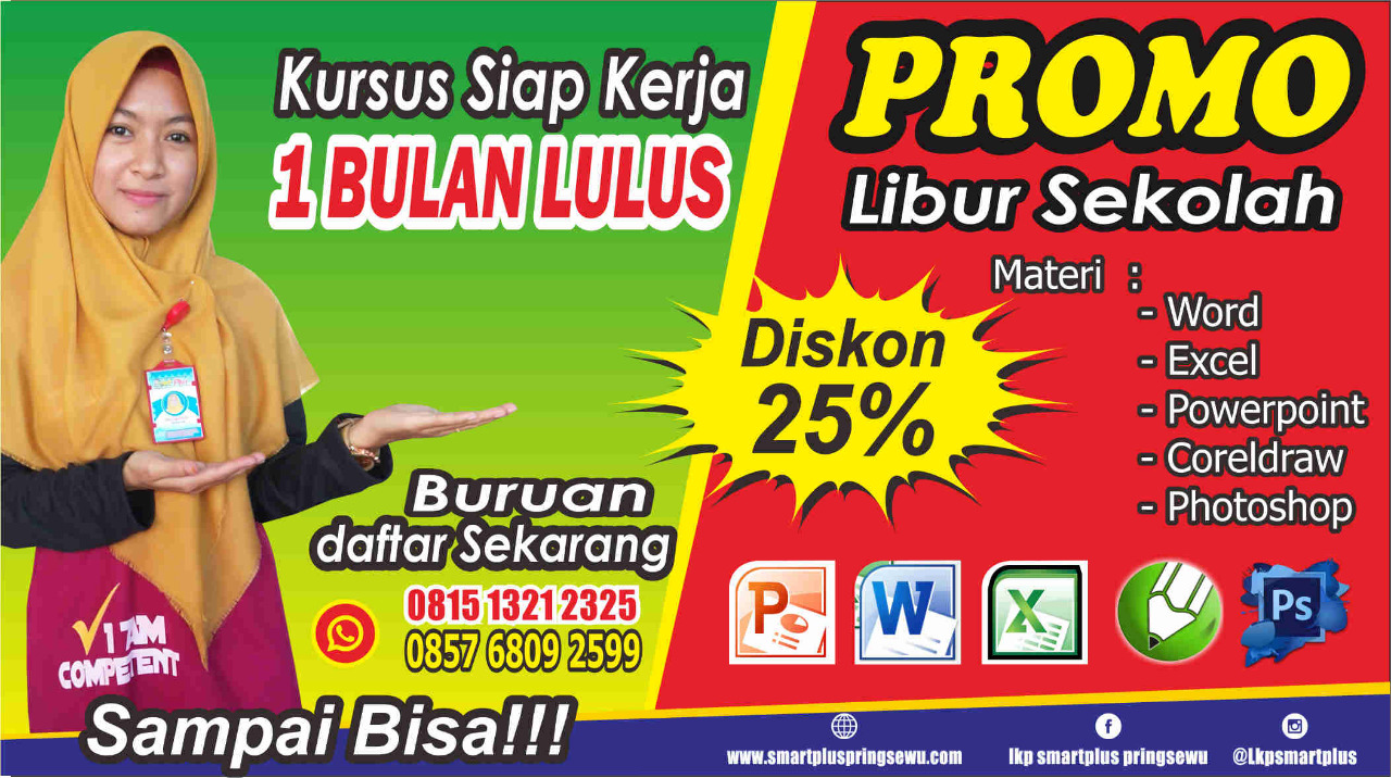 DISKON 25% PROMO LIBUR SEKOLAH